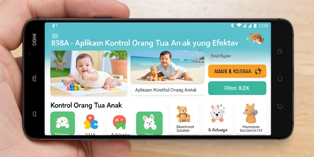 Tampilan antarmuka aplikasi 898A yang intuitif dan menarik.
