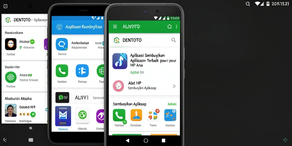 Tampilan antarmuka DENTOTO yang intuitif dan ramah pengguna.